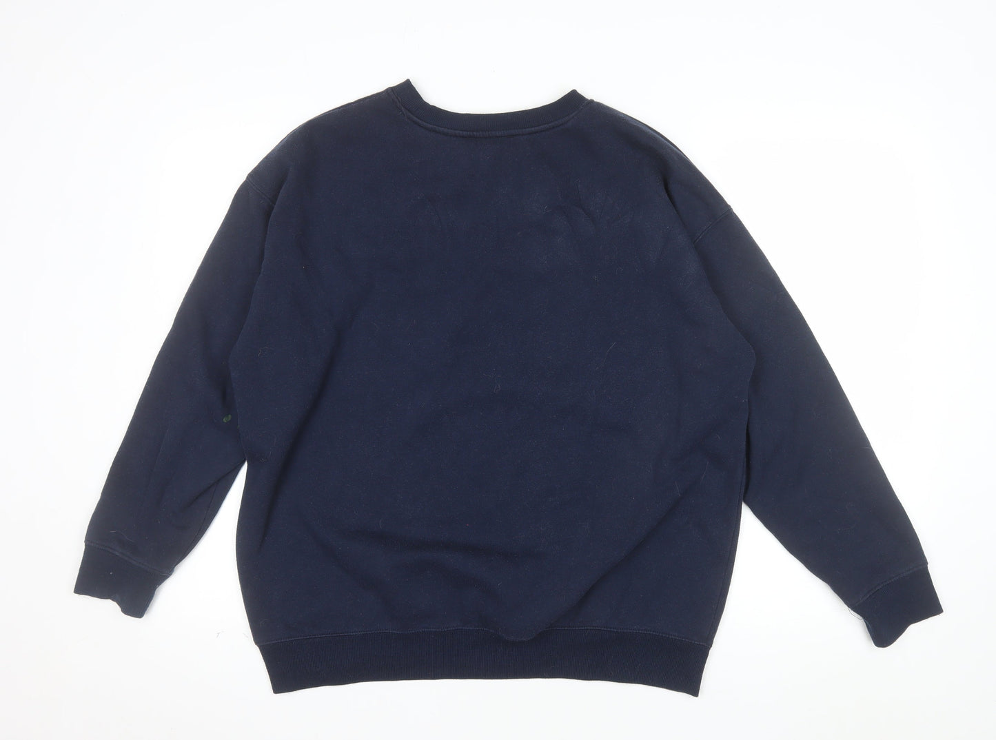 New Look Women's Navy Manhattan Crew Neck Sweatshirt Size M