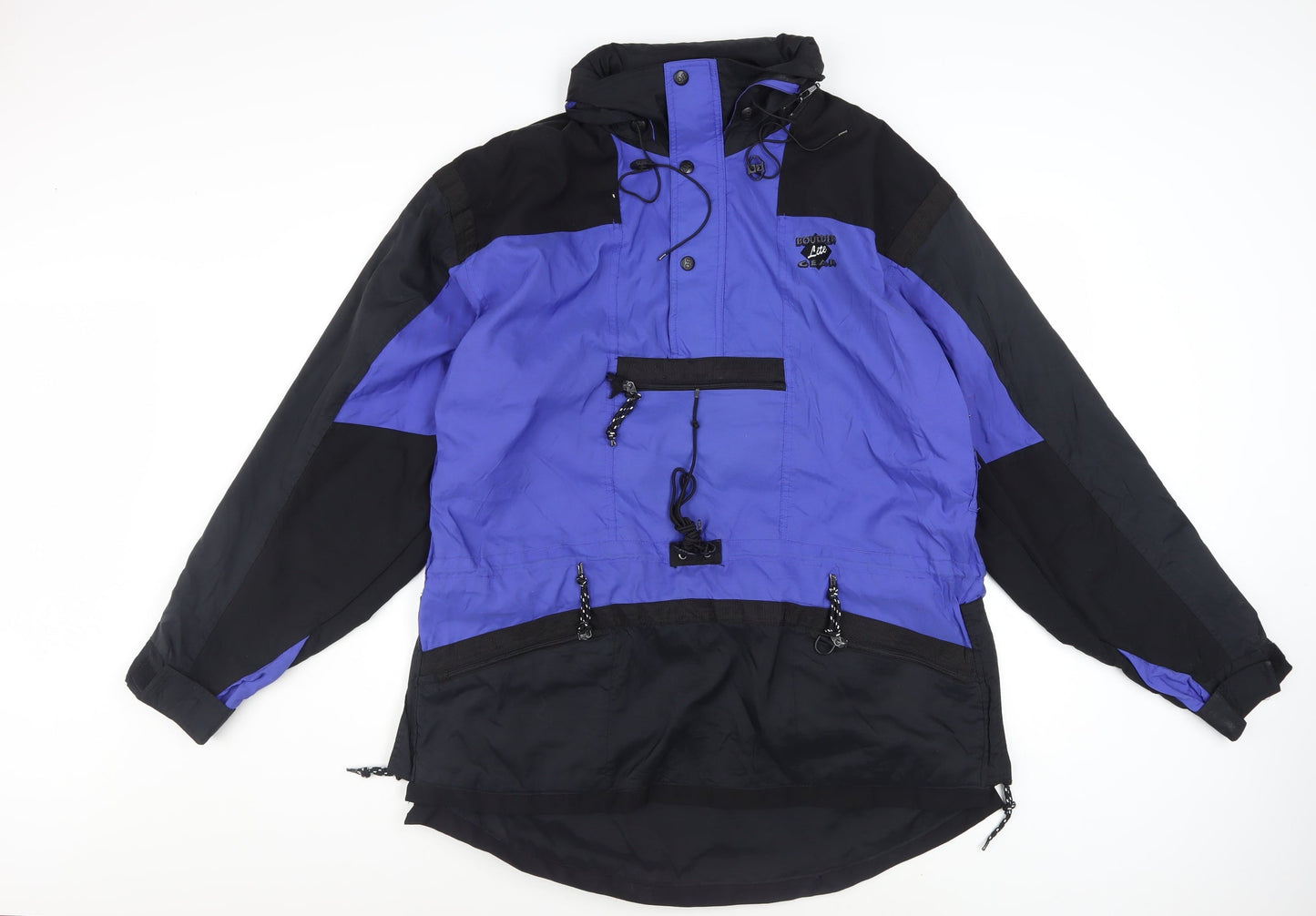 Boulder Lite Gear Unisex Blue Anorak Waterproof Jacket M
