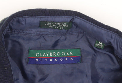 Claybrooke Outdoors Men's Multicoloured Striped Button-Up Shirt M