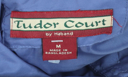 Tudor Court Women's Blue Polyester Mid-Length Basic Jacket Size M