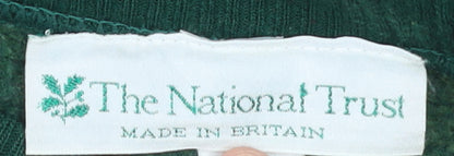 The National Trust Men's Green Pullover Sweatshirt L Crew Neck
