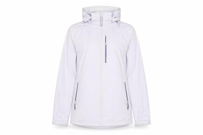 Mountain Warehouse Women’s Lilac Waterproof Hooded Jacket Size 16