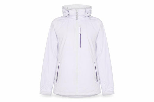 Mountain Warehouse Women’s Lilac Waterproof Hooded Jacket Size 16