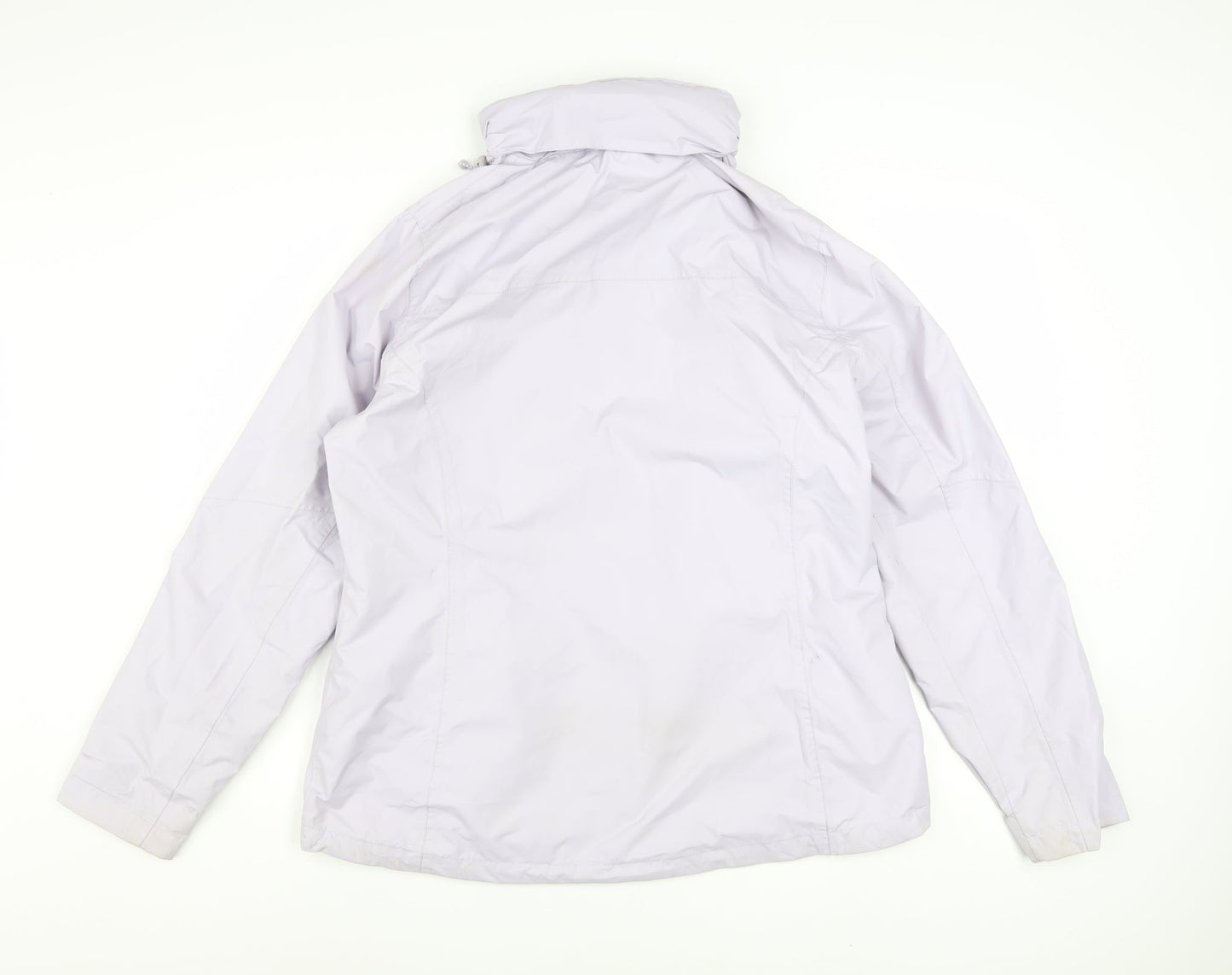 Mountain Warehouse Women’s Lilac Waterproof Hooded Jacket Size 16