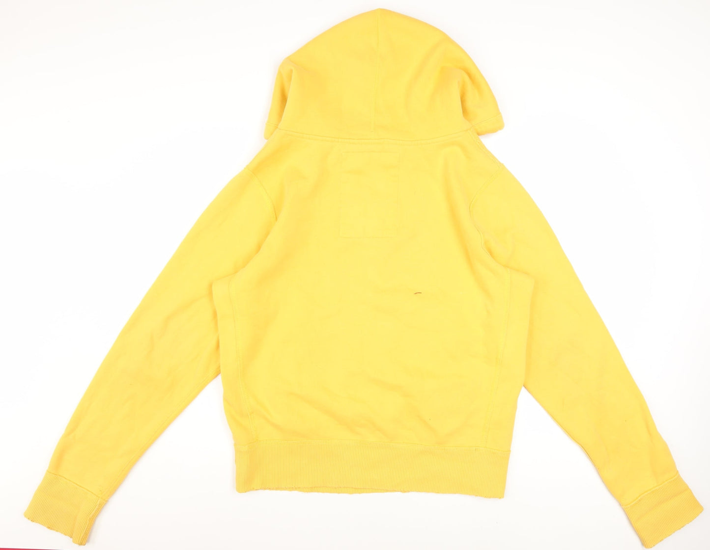 Abercrombie & Fitch Men’s Yellow Pullover Hoodie XL Embroidered Classic