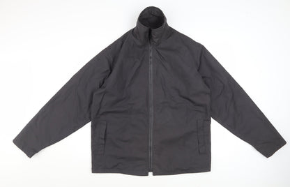 Howies Men’s Black Waterproof Ventile Cotton Jacket M