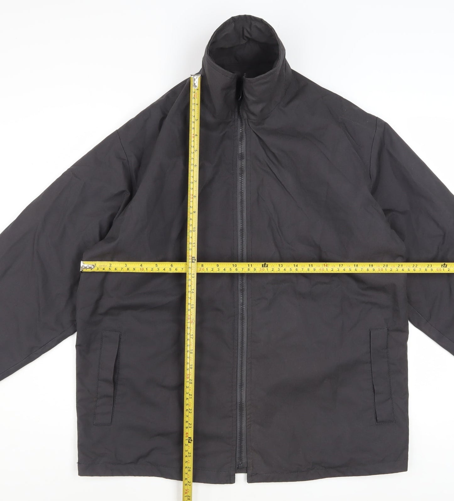 Howies Men’s Black Waterproof Ventile Cotton Jacket M
