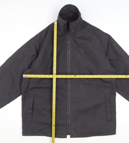 Howies Men’s Black Waterproof Ventile Cotton Jacket M