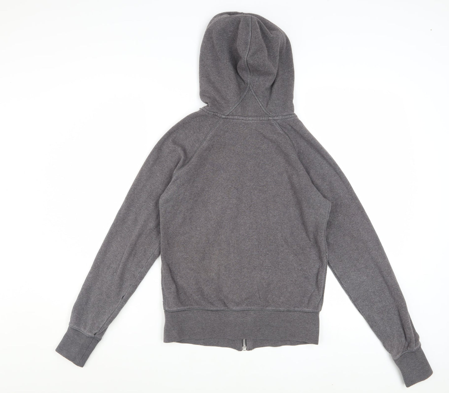 Nike Womens Grey Full Zip Hoodie Small Classic Fit