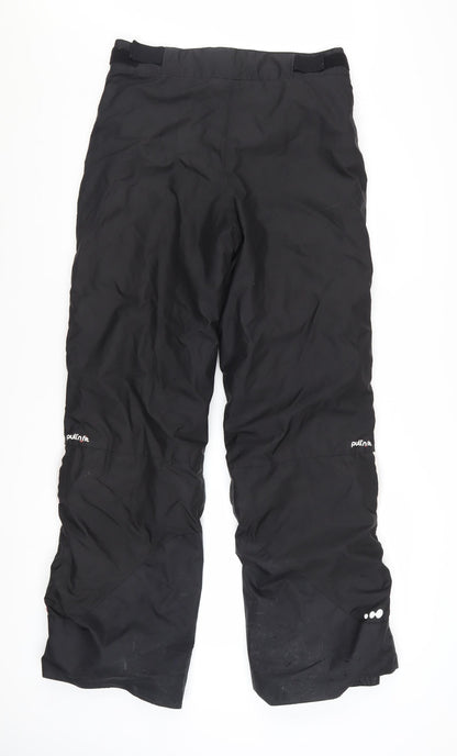Wedze Boys Black 14 Years Waterproof Insulated Snow Ski Trousers