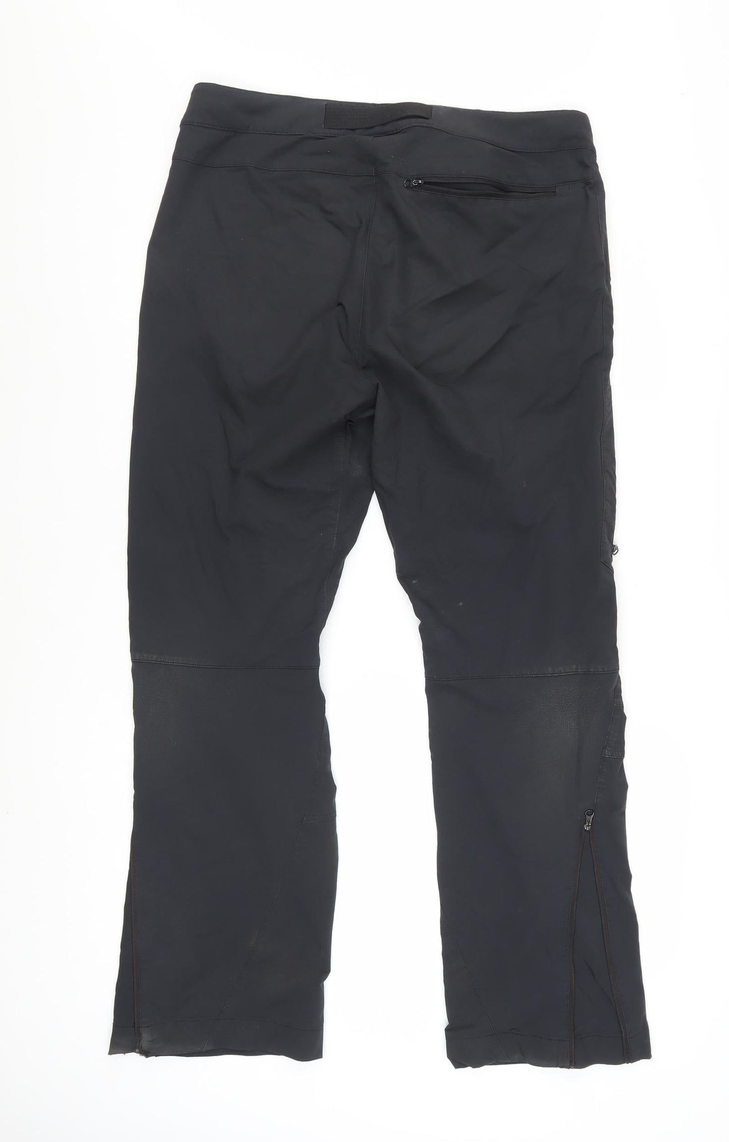 Mountain Equipment Men's Black 34 Cargo Softshell Hiking Trousers