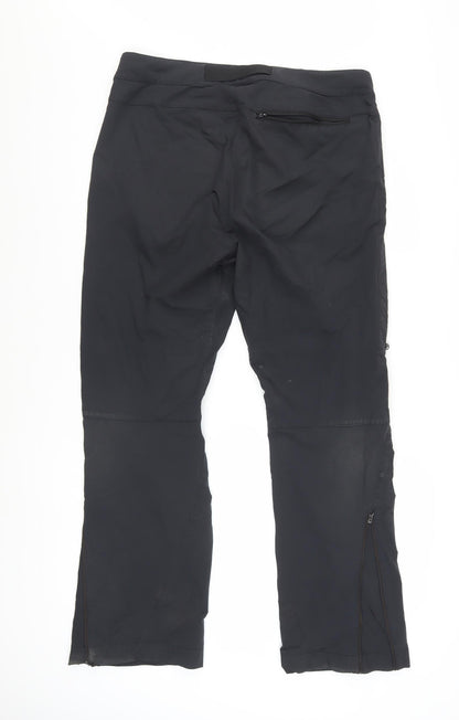 Mountain Equipment Men's Black 34 Cargo Softshell Hiking Trousers