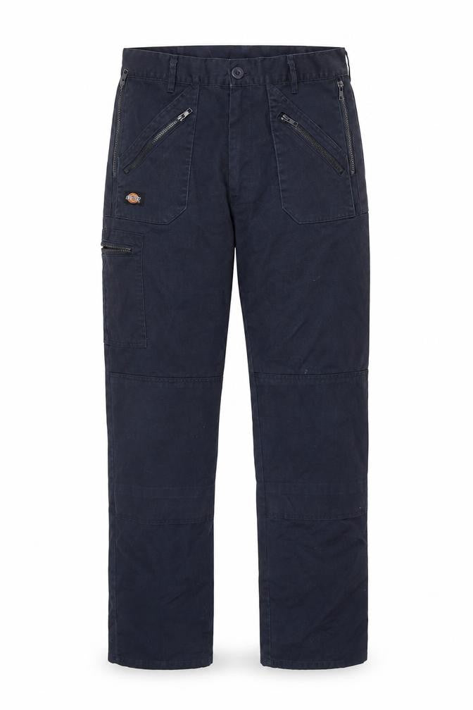 Dickies Men’s Blue Cargo Work Trousers 32T Regular Fit