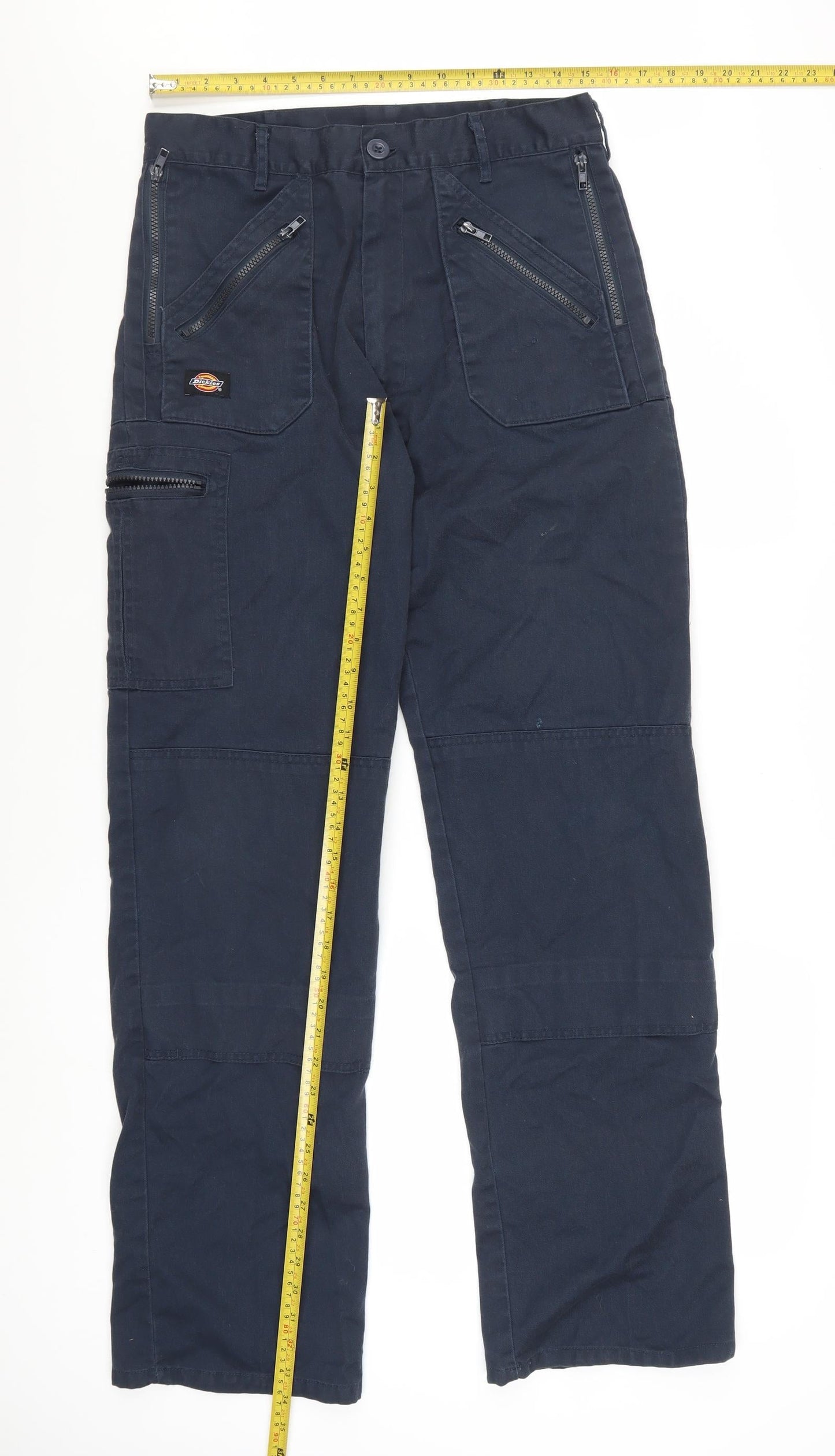 Dickies Men’s Blue Cargo Work Trousers 32T Regular Fit