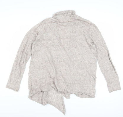 Fat Face Womens Beige Cotton Knit Cardigan UK 12