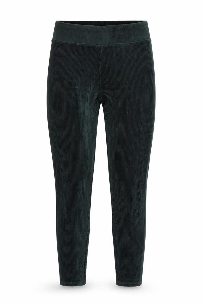 Marks & Spencer Women Black Velvet Cord Leggings Size 10 Short