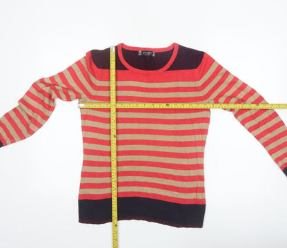 Principles by Ben de Lisi Women's Multicoloured Stripe Jumper Size 12