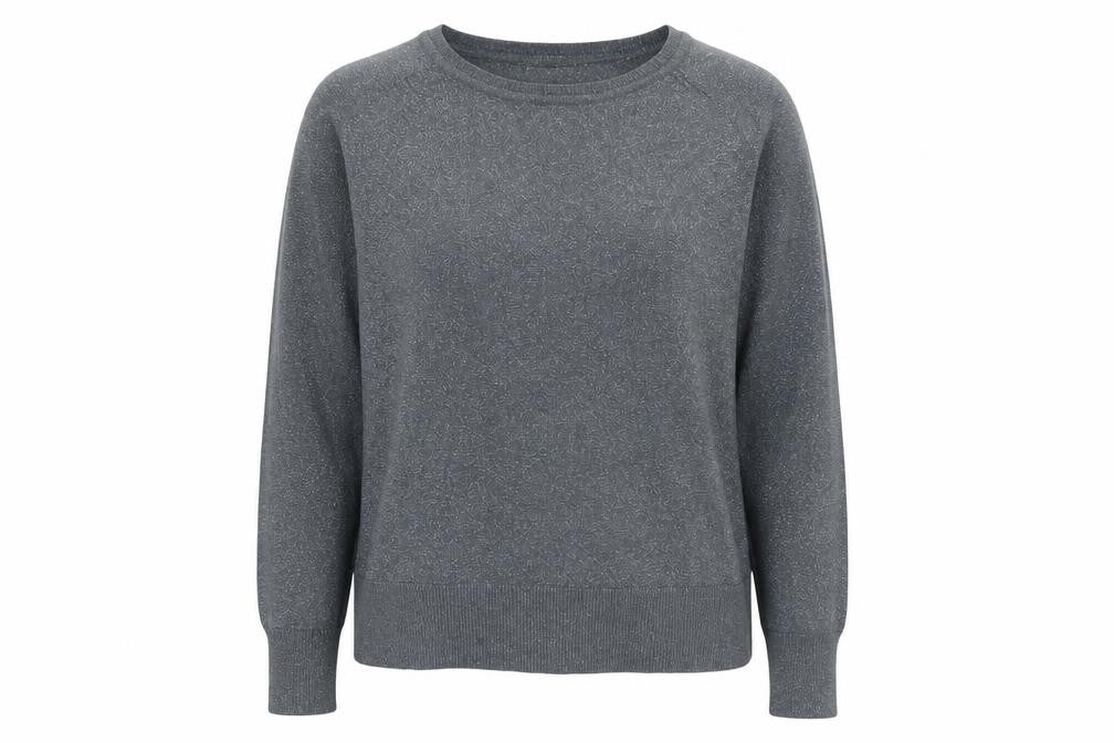 ZARA Womens Grey Long Sleeve Knit Pullover Jumper Size S