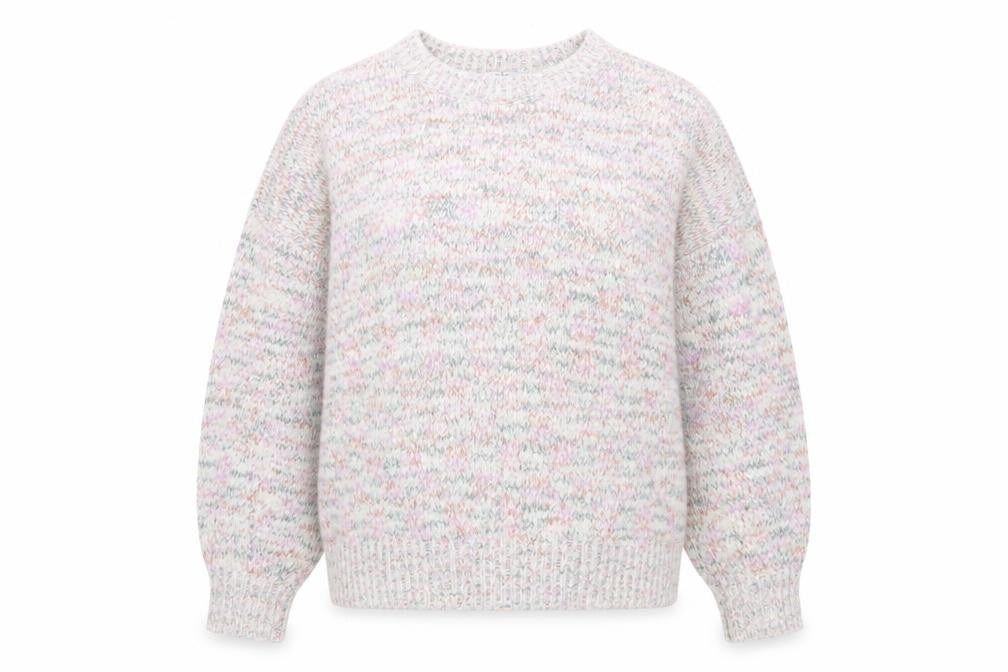Next Womens Multicoloured L Chunky Knit Relaxed Pullover Jumper