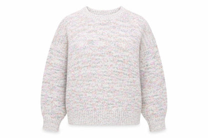 Next Womens Multicoloured L Chunky Knit Relaxed Pullover Jumper