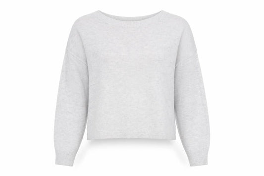 Gilly Hicks Women’s Grey Knit Crew Neck Pullover Jumper Medium