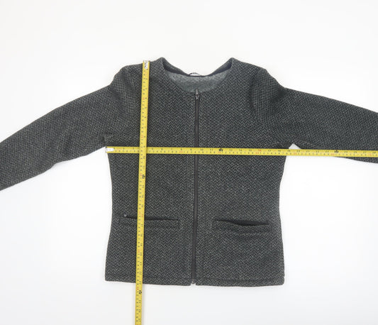 Rohan Womens Grey Finnic Jacket Size S Full Zip Lightweight Outdoor