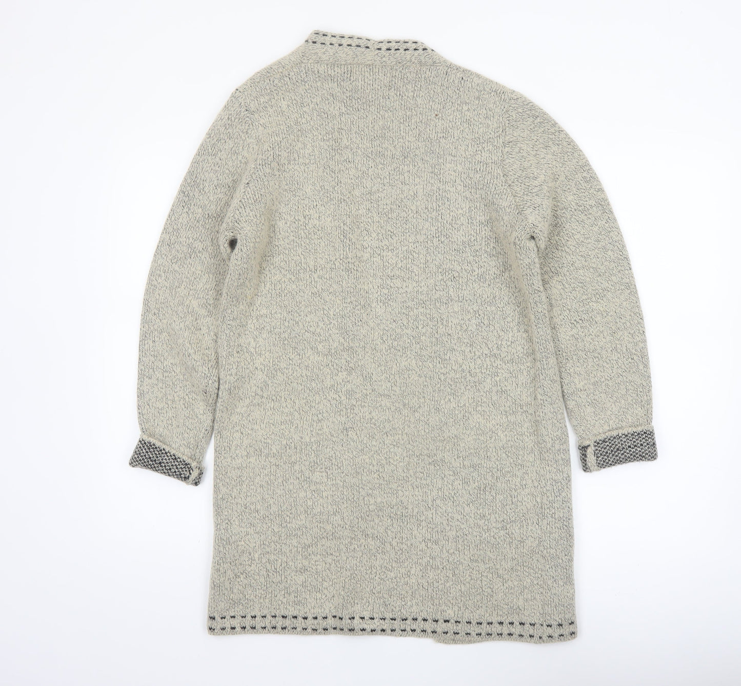 Paramour Women's Grey Cardigan Knit Long Sleeve Open Front S