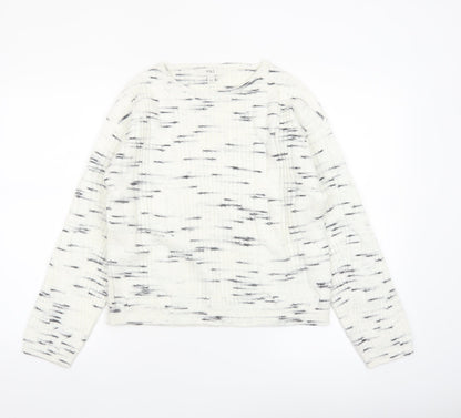Marks and Spencer Women's Ivory Knit Pullover Jumper S