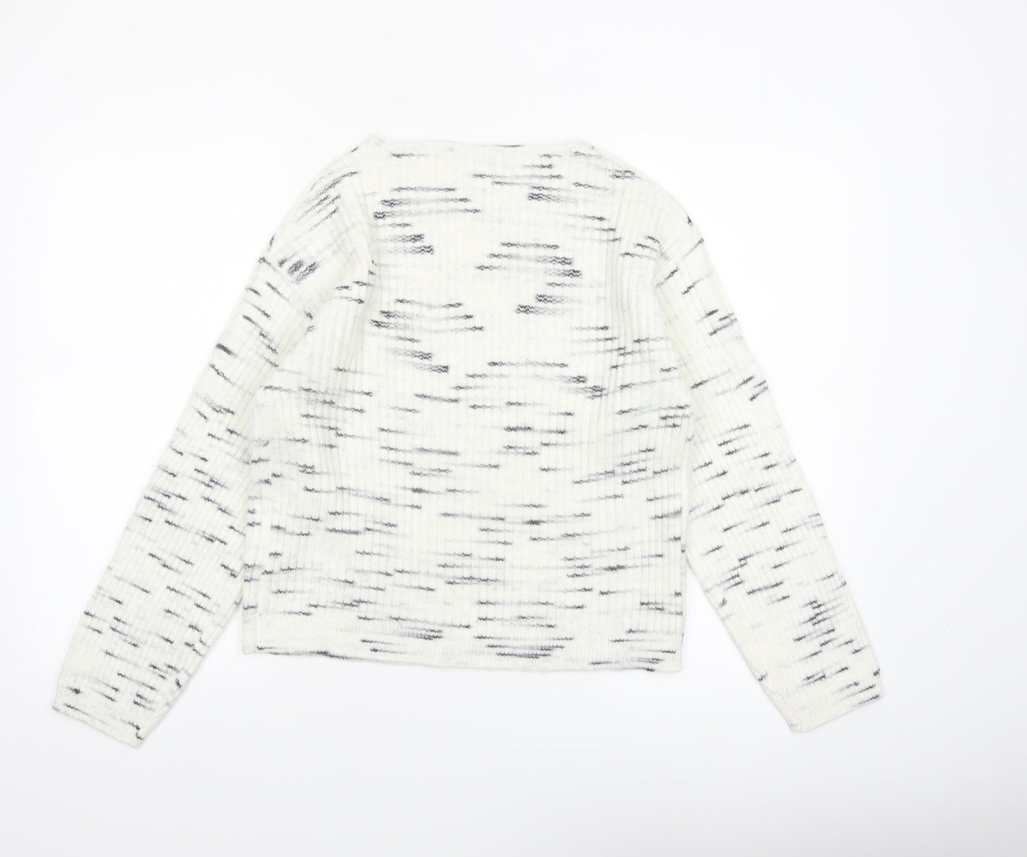 Marks and Spencer Women's Ivory Knit Pullover Jumper S
