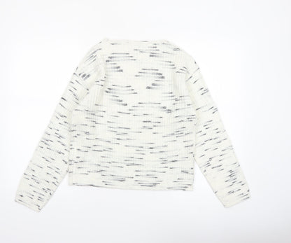 Marks and Spencer Women's Ivory Knit Pullover Jumper S