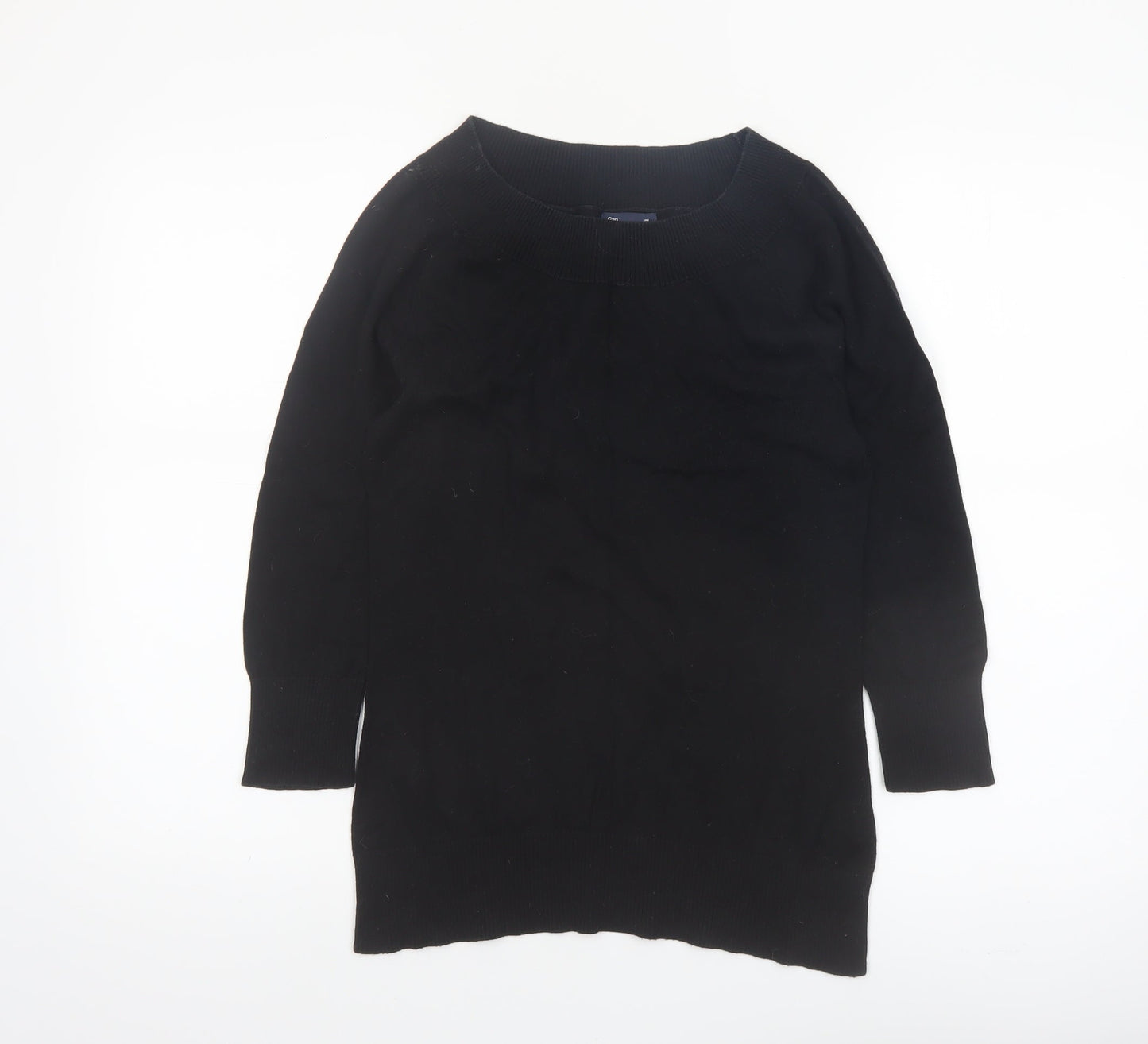 Gap Women’s Black Cotton Crew Neck Long Sleeve Jumper M