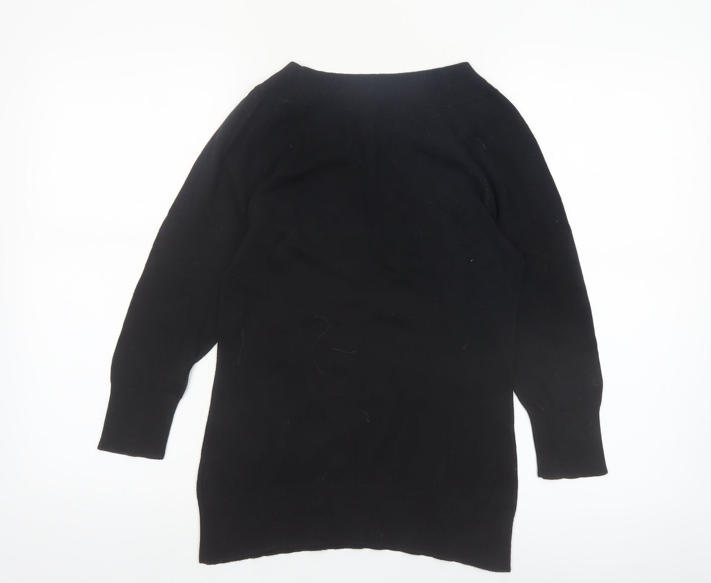 Gap Women’s Black Cotton Crew Neck Long Sleeve Jumper M
