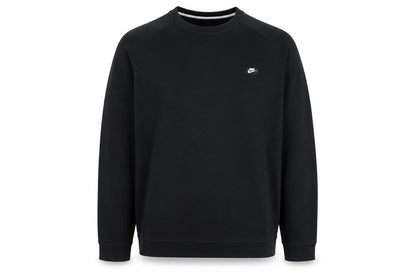 Nike Men's Black L Pullover Sweatshirt Crew Neck Regular Fit