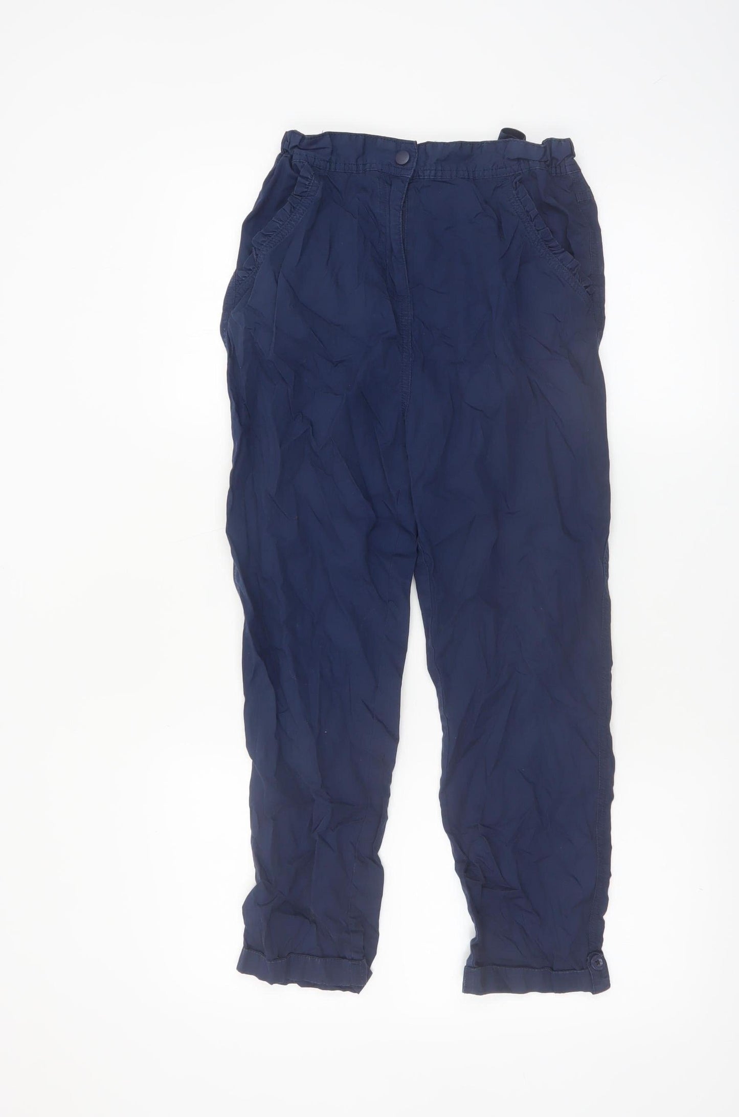 Mountain Warehouse Boys Blue Outdoor Hiking Cargo Trousers 13 Years
