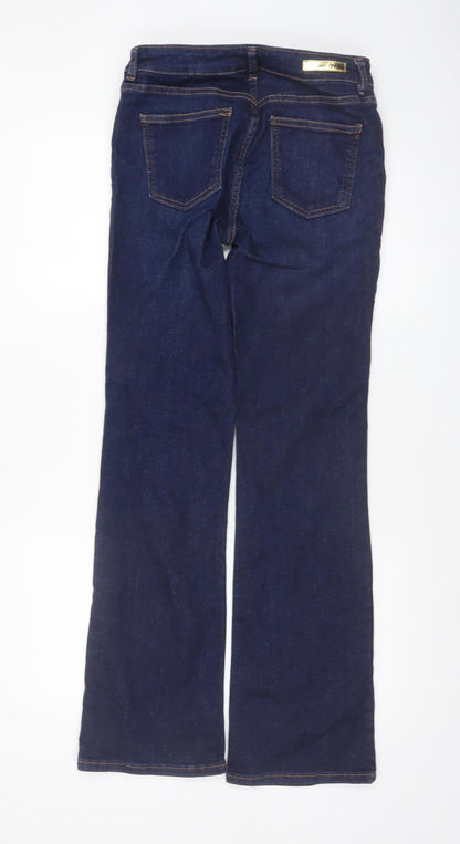 Own Women's Blue Bootcut Stretch Denim Jeans Size 12 Regular