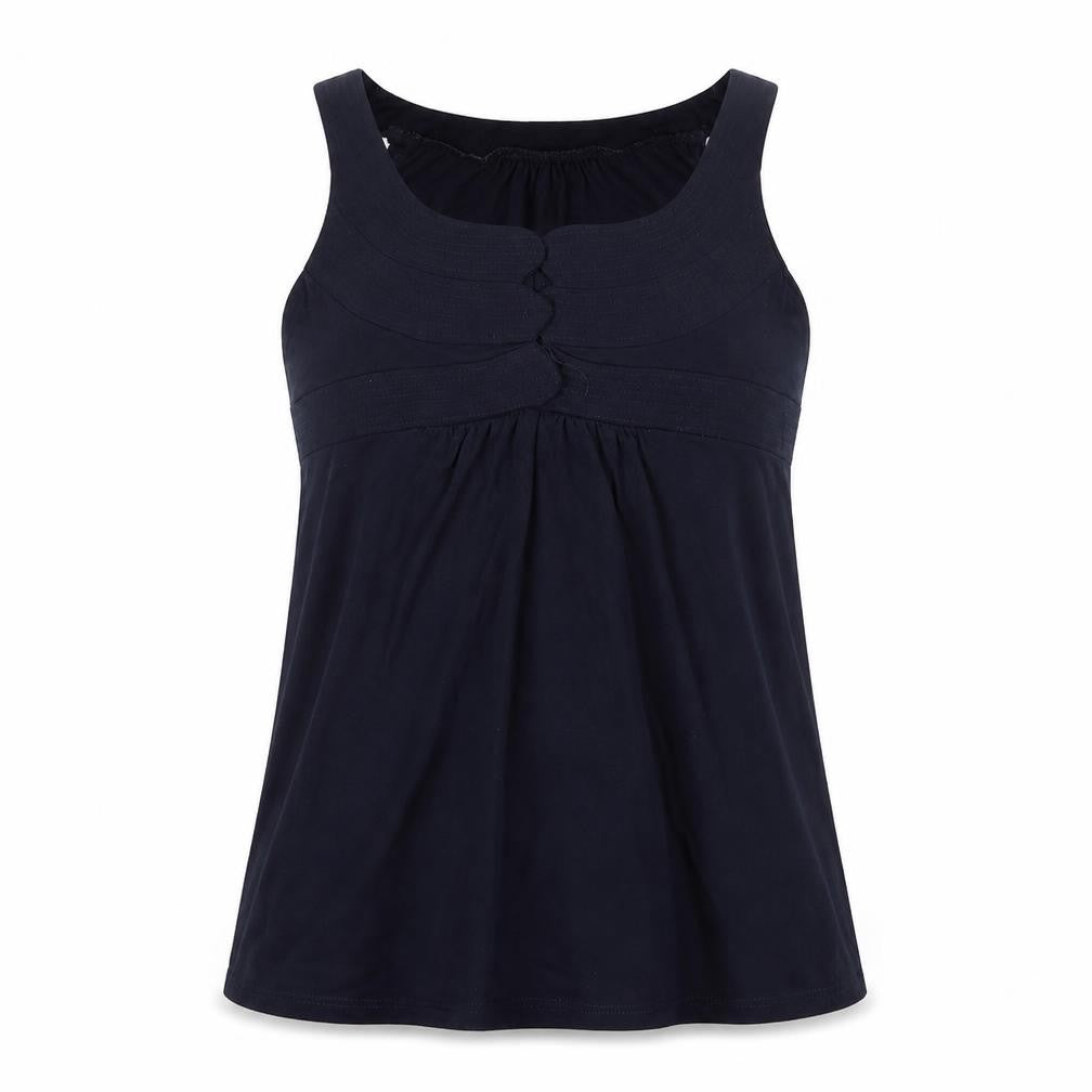 Topshop Women’s Tall Navy Blue Sleeveless Tank Top Size 10