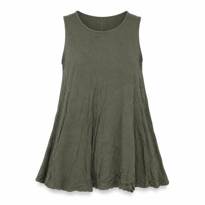Forever 21 Women’s Green Sleeveless Jersey Tank Top Size S