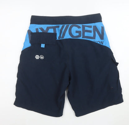 Crosshatch NXT GEN Men's Blue Swim Shorts Medium Board Shorts