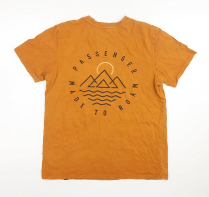 Passenger Men’s Brown Graphic Outdoor Adventure T-Shirt Size S
