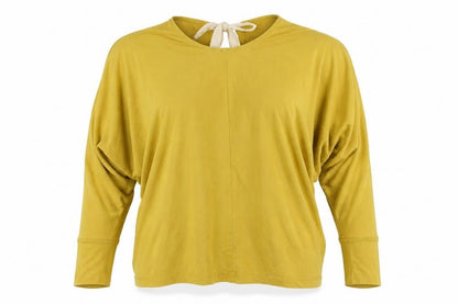 Reiss Women's Yellow Cotton Elastane Tunic Blouse Size S