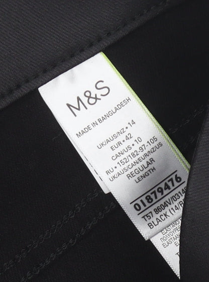 Marks and Spencer Women's Black Jegging Jeans Size 14 Regular Stretch