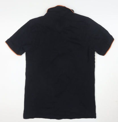 Hugo Boss Men's Multicoloured Cotton Short Sleeve Polo Shirt L
