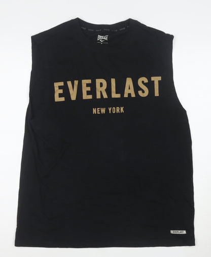 Everlast Men’s Black XL Sleeveless Tank Top Athletic Fit