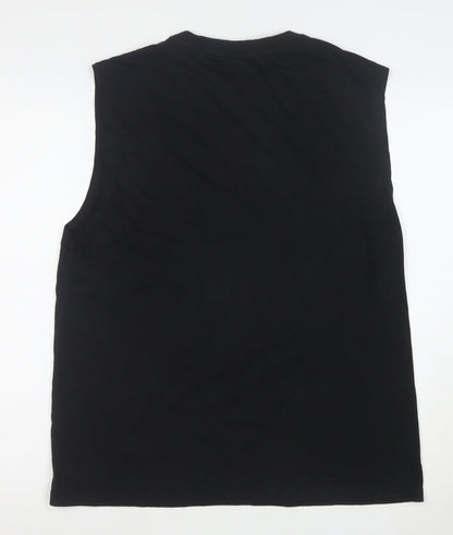 Everlast Men’s Black XL Sleeveless Tank Top Athletic Fit