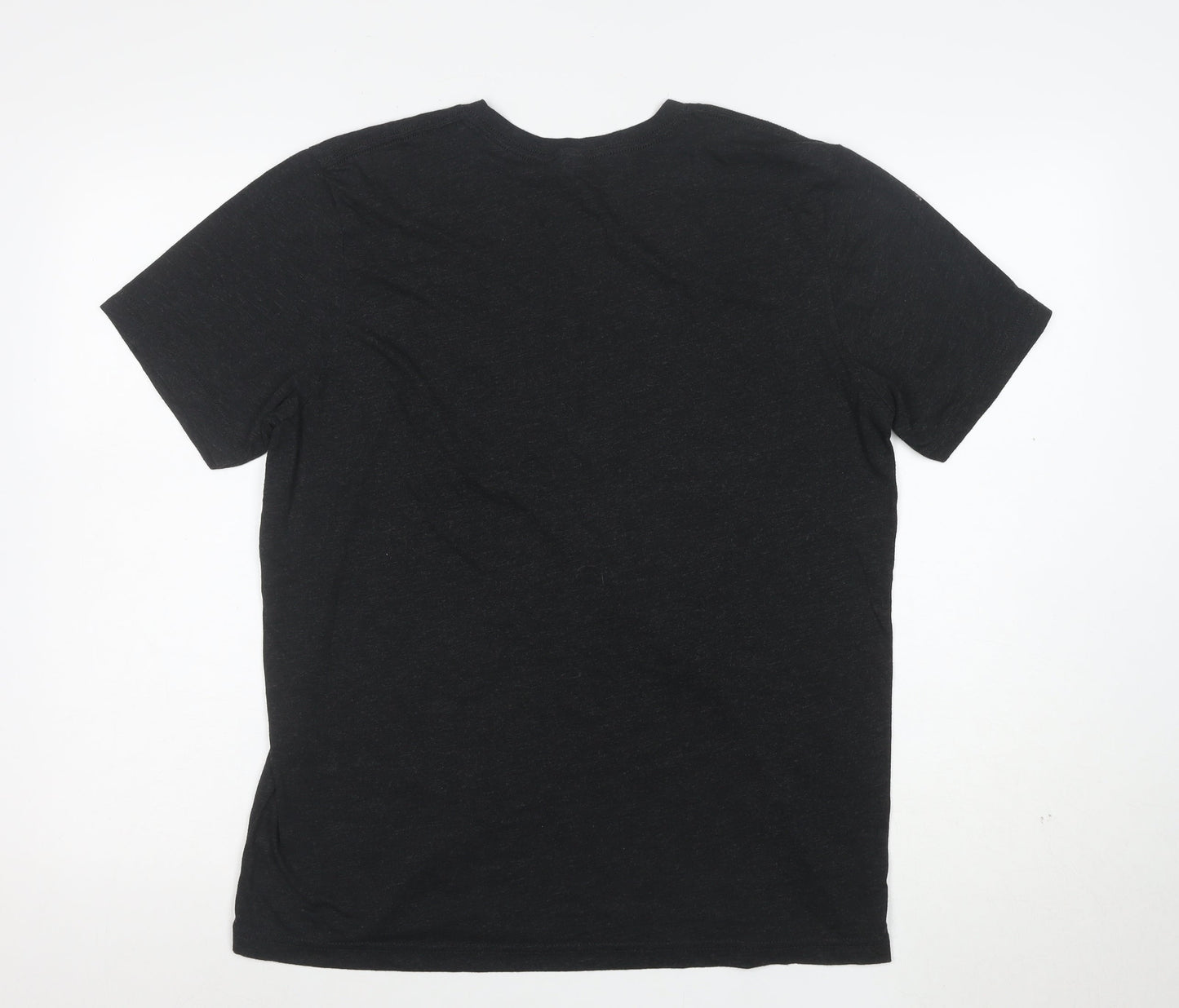 Bella+Canvas Women’s Black Music Graphic T-Shirt Size L