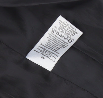 Dorothy Perkins Women’s Black Pinstripe Blazer Size 10 Regular Fit