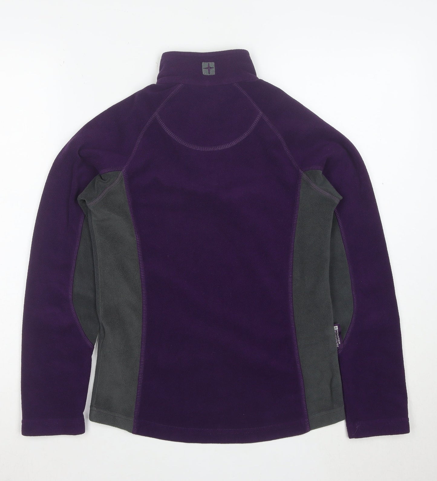 Mountain Warehouse Womens Purple Fleece Pullover Size UK 6 Outdoor Layer