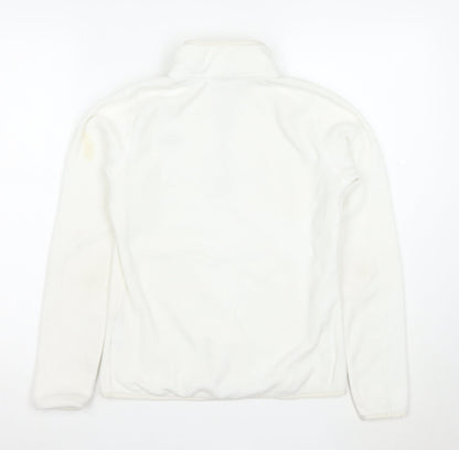 The North Face Women's White Fleece Pullover Sweatshirt S