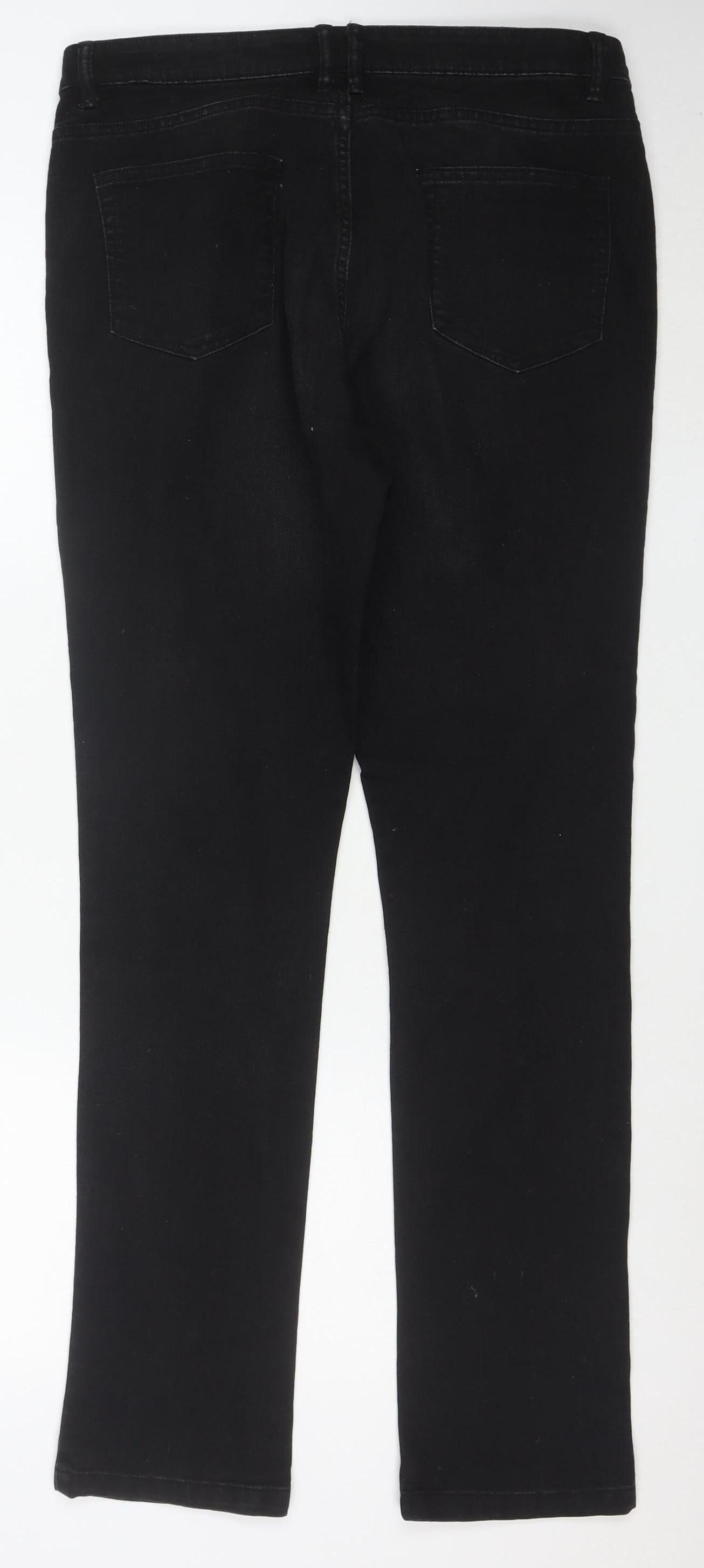 Esmara Women's Black Modern Slim Fit Stretch Jeans Size 18