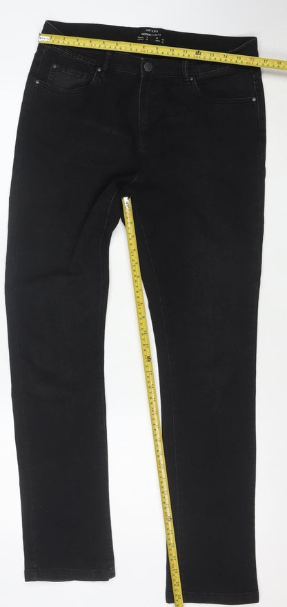 Esmara Women's Black Modern Slim Fit Stretch Jeans Size 18